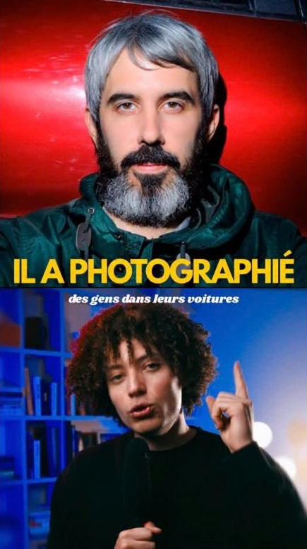 Reel Instagram : Il a photographié des gens dans leurs voitures
